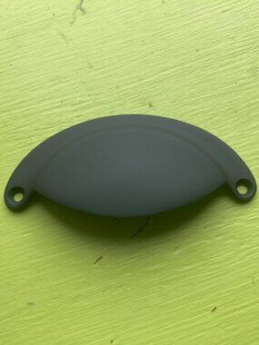 Bin Drawer Pulls, matte black bronze, Rejuvenation Hardware
